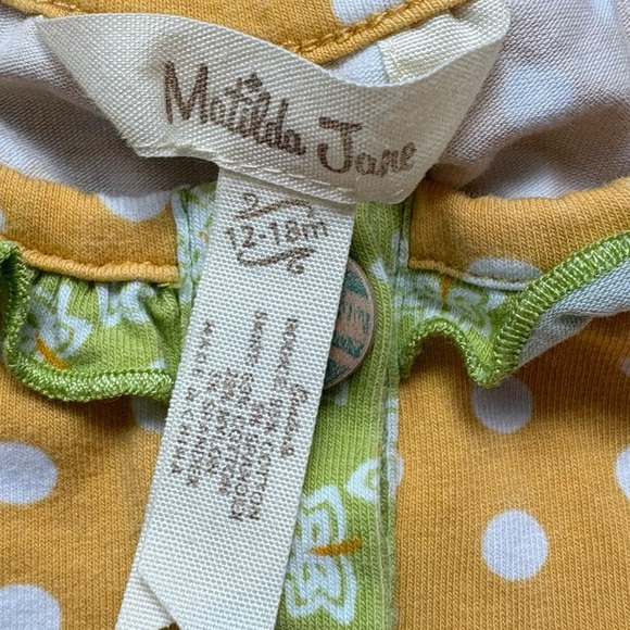 Matilda Jane Once Upon a Time Down Down Down Dress Fall 2016 size 12-18 months - Picture 5 of 8